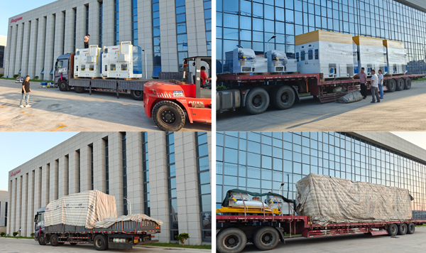 連發五臺！2臺滾涂機、3臺噴膠機同時發安徽橡塑客戶